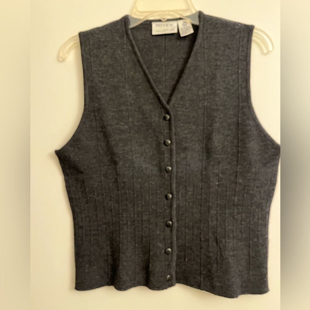 Preview Collection 100% Wool Vest